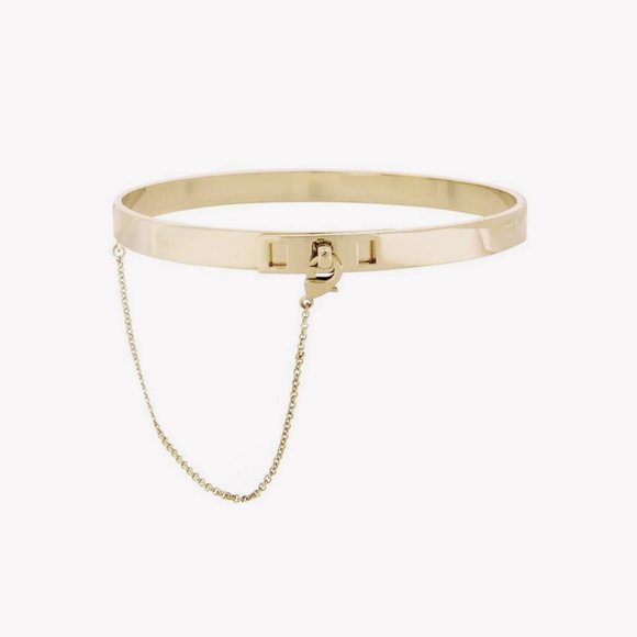 Eddie Borgo Jewelry - NWOT Eddie Borgo Small Safety Chain Choker Necklace 12K Gold
